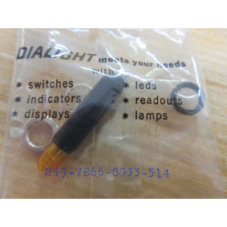 Dialight 249-7866-0933-514 Indicator Lamp 24978660933514