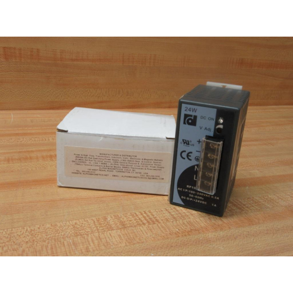 Reign Power RP1024D-24FT Din Rail Power Supply RP1024D24FT Reign Power RP1024D-24FT Din Rail Power Supply RP1024D24FT