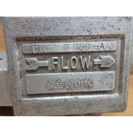 Auto-Ponents FK T 750-A Deltrol Flow Control Valve FKT750A - Used