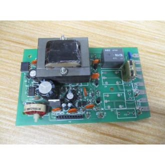 NTI 046-112-02 Power Supply Board 04611202 Rev.J1, 1 Relay - Used