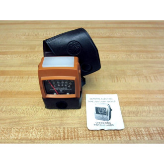 General Electric Type 214 Light Meter WCase GE - New No Box