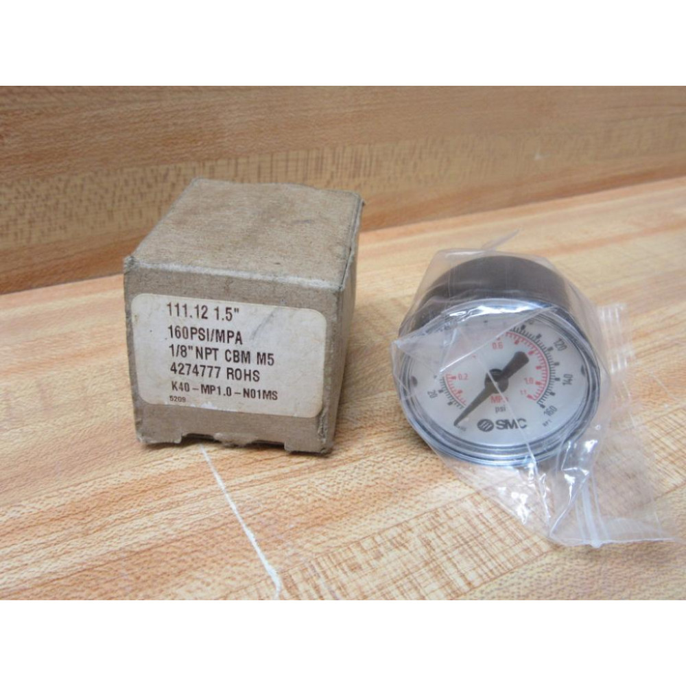 SMC 4274777 Pressure Gauge 111.12 1.5" SMC 4274777 Pressure Gauge 111.12 1.5"