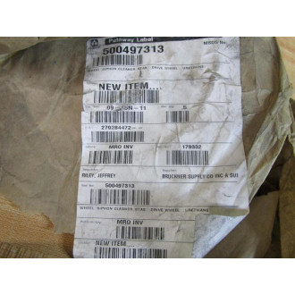 Bruckner Supply 500497313 Urethane Drive Wheel WKeyway - New No Box