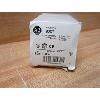 Allen Bradley 800T-FXD4 Button 800TFXD4
