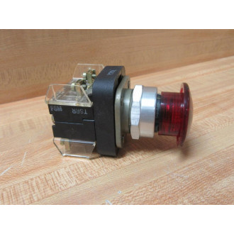 Allen Bradley 800T-QM10RD2 Button 800TQM10RD2 W800T-XD2 & Blank