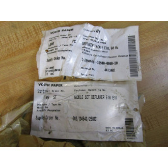 Voith Paper 4413401 Tackle Set Deflaker E18 - New No Box