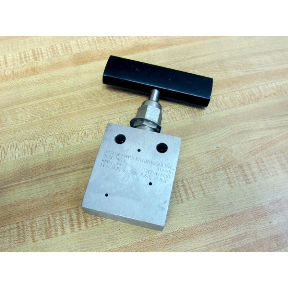 Autoclave 20SC-9071 Needle Valve 20SC9071 - New No Box Autoclave 20SC-9071 Needle Valve 20SC9071 - New No Box