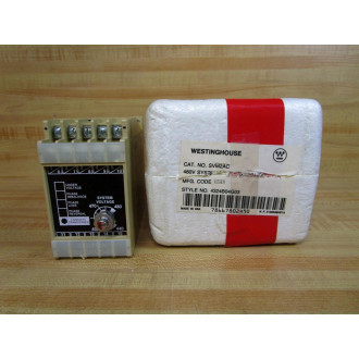 Westinghouse SVM2AC Voltage Monitor Cracked