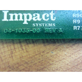 Impact Systems 05-1035-01 DIF Remote Board 04-1035-00