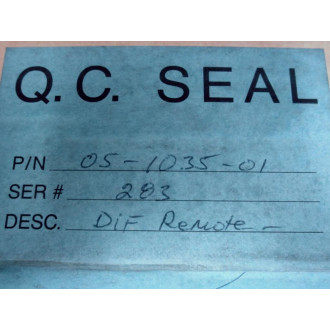 Impact Systems 05-1035-01 DIF Remote Board 04-1035-00