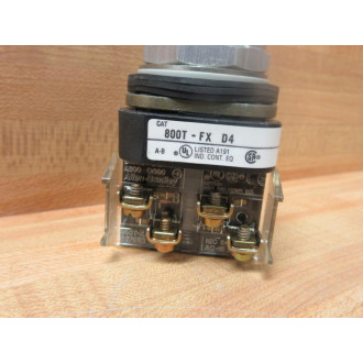 Allen Bradley 800T-FXD4 Push Button 800TFXD4 W800T-XA  800T-XD4 - New No Box