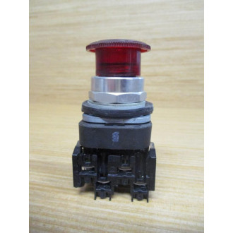 Allen Bradley 800TC-FXTQ24RA1 Push Pull Switch - Used