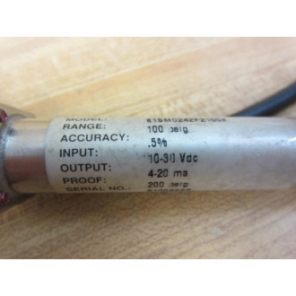 Ashcroft K15M0242F2100 Transducer - Used