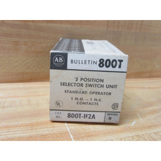 Allen Bradley 800T-H2A Switch 800TH2A Ser. N W800T-XA