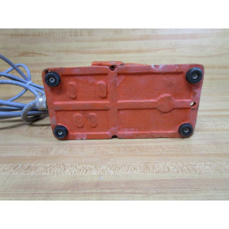 Dayton Electric 6GPE7 Heavy Duty Foot Switch WCord - Used