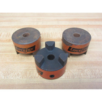 Lovejoy L-095 .500 Coupling Hub L095500 (Pack of 3) - Used