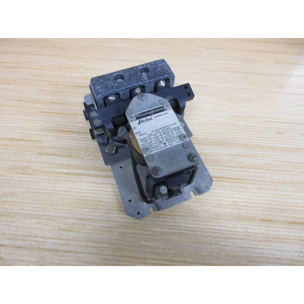 Westinghouse 15825K1CNN Life-Line Contactor 453D213G02 - New No Box Westinghouse 15825K1CNN Life-Line Contactor 453D213G02 - New No Box