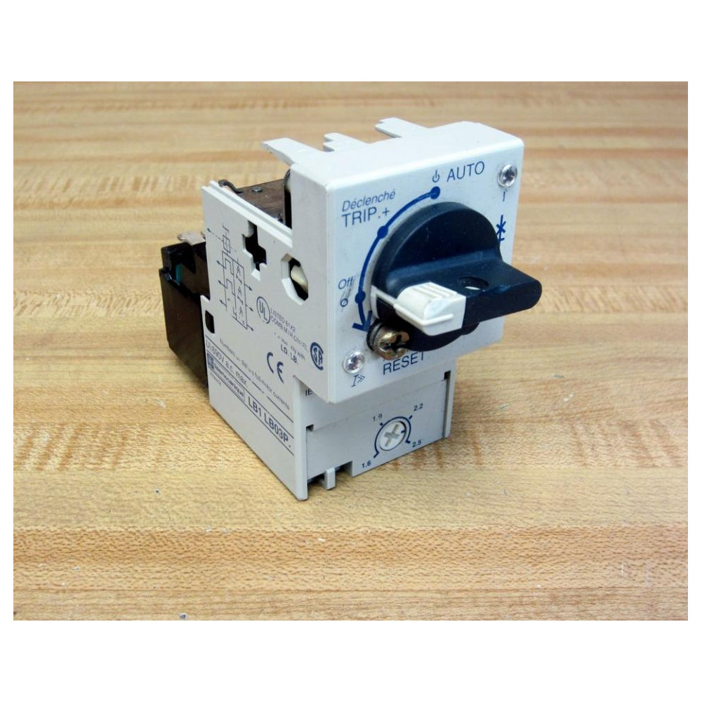 Telemecanique LB1-LB03P07 Integral Starter Overload 021066 - Used
