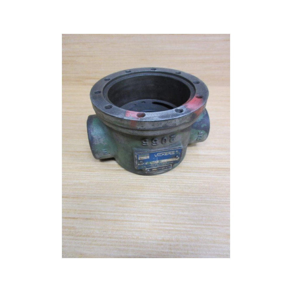 Vickers F3X134X20 Hydraulic Vane Pump Housing Only - Used