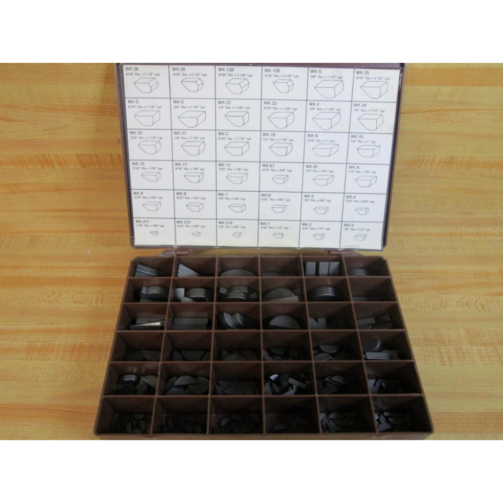 Woodruff Key 350-36 Master Kit Woodruff Key Set 35036 Missing 20 - New No Box