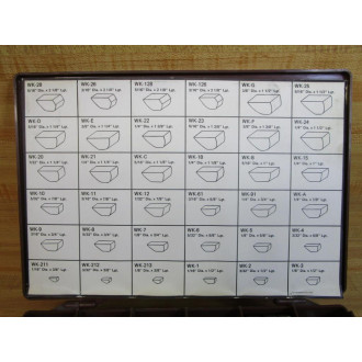 Woodruff Key 350-36 Master Kit Woodruff Key Set 35036 Missing 20 - New No Box