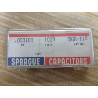 Sprague 5GA-T10 Disc Capacitor 0.000100MF 1000V (Pack of 24)