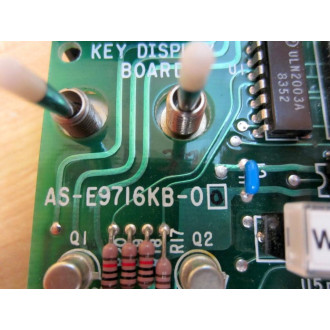 AS-E9716KB-00 Key Display & Control Board Assy AS-E9716KA-00 - Used