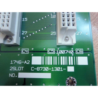 Allen Bradley C-8730-1301 2-Slot Board 1746-A2 - Used