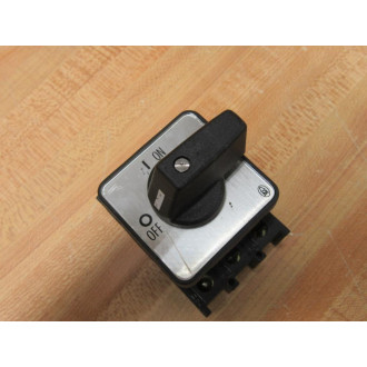 KlocknerMoeller TO-1-1021E 2-Pos Rotary Switch T0-1-1021E - New No Box