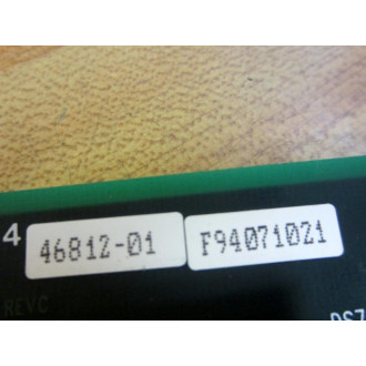 Hach CFS46811-00 Circuit Board 46812-01 Rev.C - Used