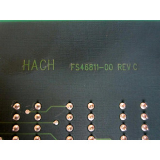 Hach CFS46811-00 Circuit Board 46812-01 Rev.C - Used
