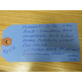 Flashlit-D D300 Decorator & Sign Board Flashing Light