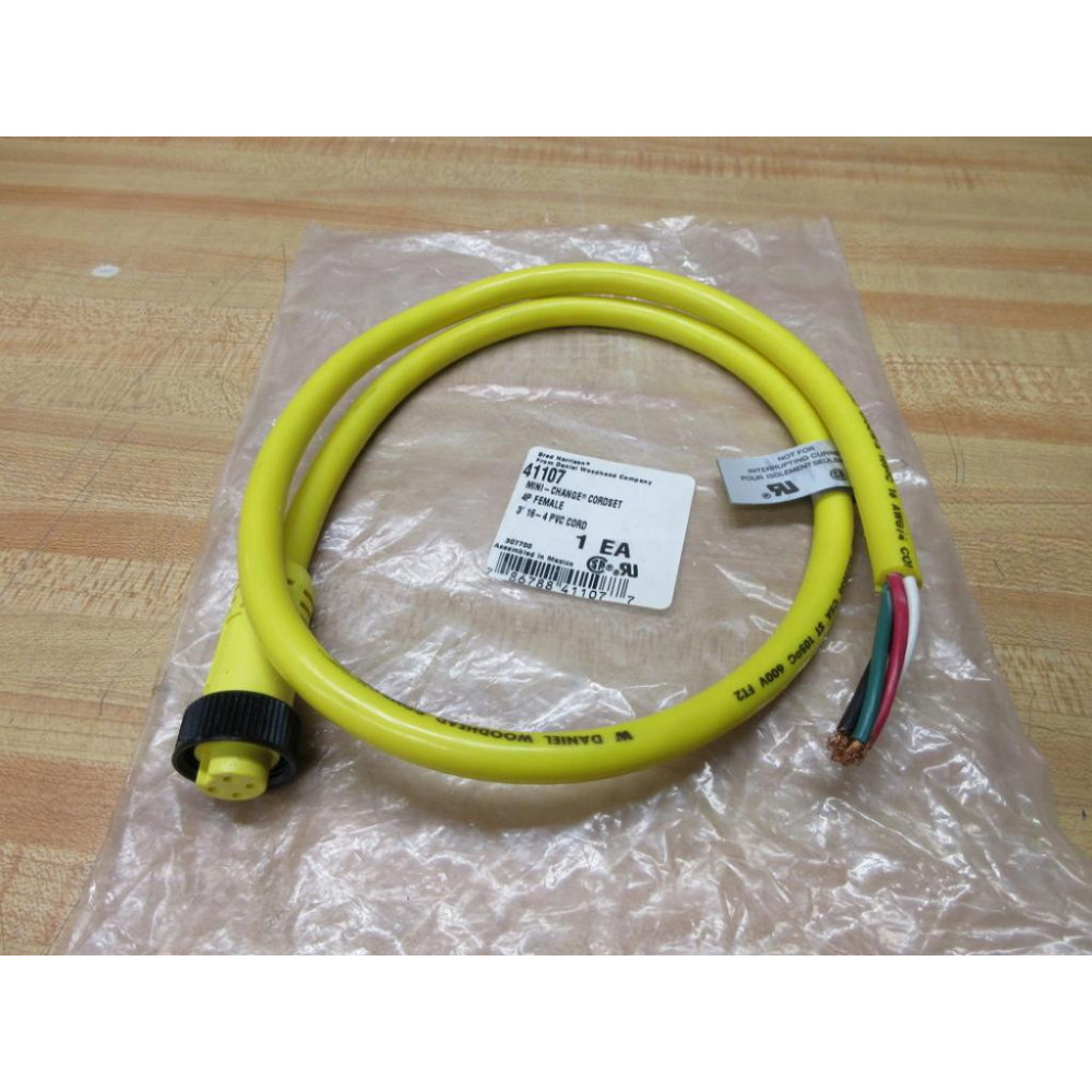 Daniel Woodhead 41107 Brad Harrison Mini-Change Cordset