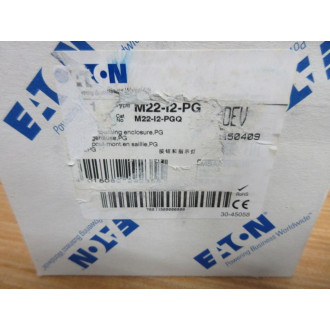 Eaton M22-12-PG Push Button Enclosure M2212PG