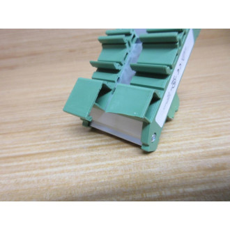 Automation Direct ZL-RTB20-1 ZipLink Feedthrough Module Broken DIN Rail - Used