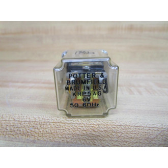 Potter & Brumfield KRP5AG 6V Relay KRP5AG6V - New No Box