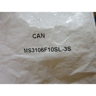 ITT Cannon Electric MS3106F10SL-3S Connector MS3106F10SL3S
