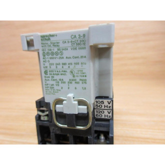 Sprecher + Schuh CA3-9-10 105120V Contactor CA3910105120V - Used