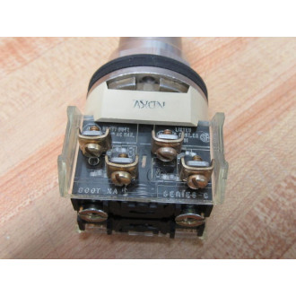 Allen Bradley 800T-H33B Selector Switch WO Keys Ser. N W2 800T-XA