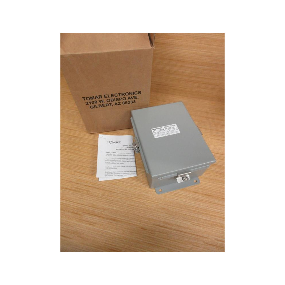 Tomar Model 1000 Power Alarm 1000 WO Speaker Tomar Model 1000 Power Alarm 1000 WO Speaker