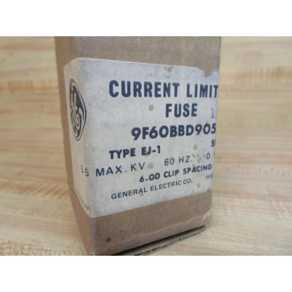 General Electric 9F60BBD905 GE Current Limiting Fuse GEK-39196