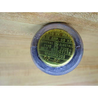 General Electric 9F60BBD905 GE Current Limiting Fuse GEK-39196