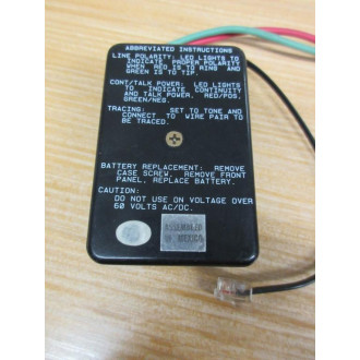 Triplett FOX Cable Tracing Kit Tester - Used
