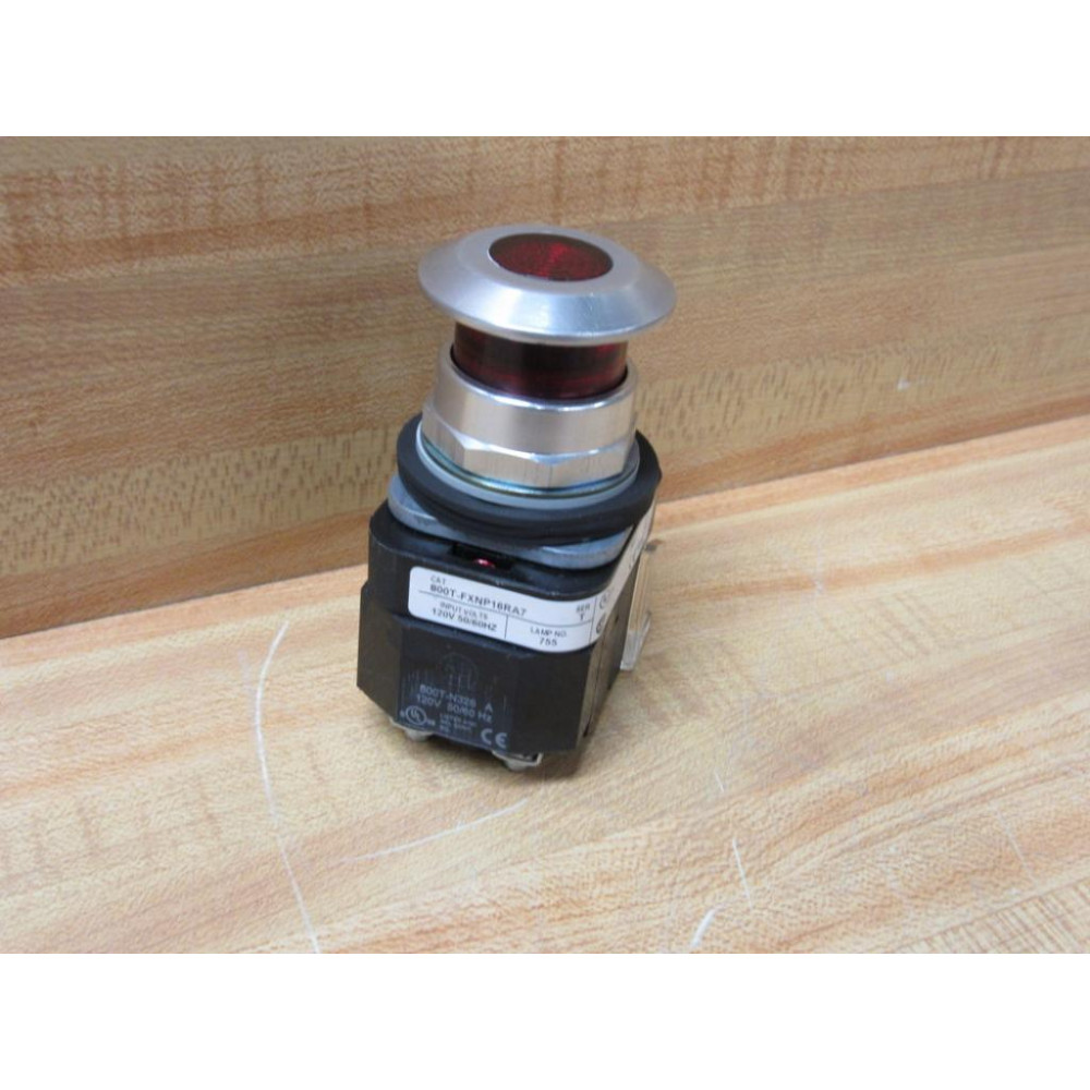 Allen Bradley 800T-FXNP16RA7 Red Button W800T-N326800T-XA7 - New No Box