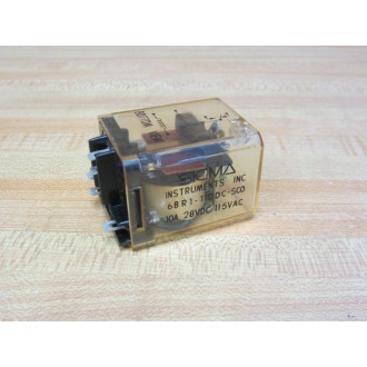 Sigma 68R1-110DC-SC0 Relay - New No Box