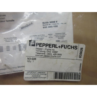 Pepperl + Fuchs V3-GM Female Connector 035626