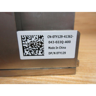 Dell CN-0TY129-41362-043-002Q-A00 Heatsink CN0TY12941362043002QA00 - Used
