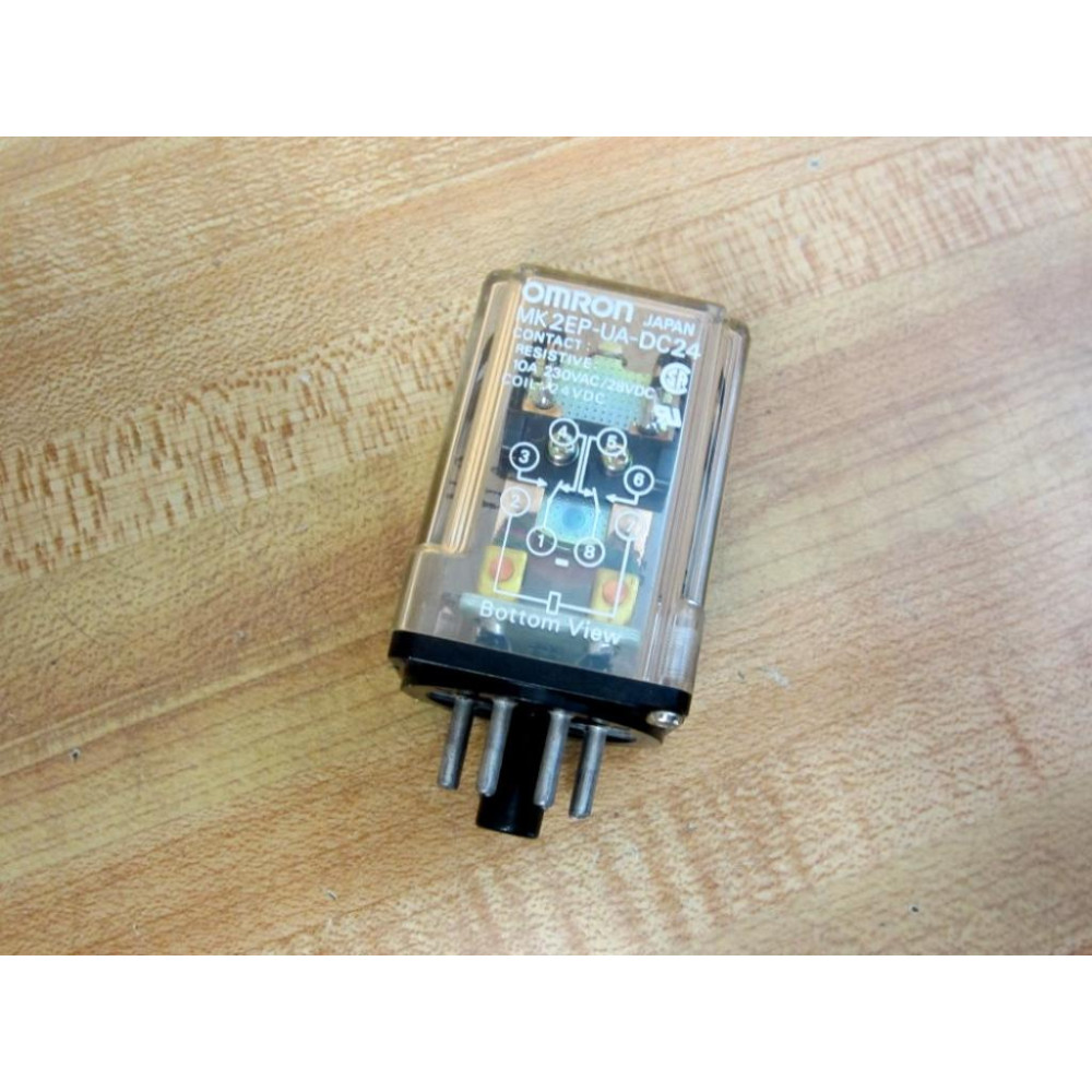 Omron MK2EP-UA-24V DC Relay MK2EP-UA-DC24 - New No Box