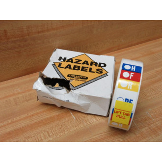 Brady 577LS HMIG Labels 141610