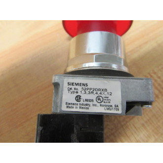 Siemens 52PP2DRXB 2-Pos. Illum. Push-Pull Switch W20AAFD2B - New No Box